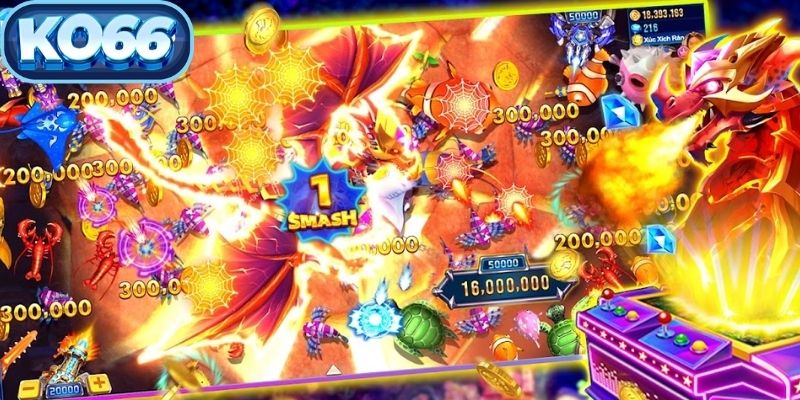 Bom và mồi đặc biệt trong bắn cá Long Vương thu hút cá quý hiếm