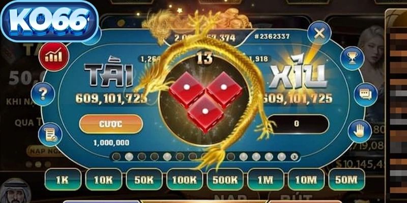 Người chơi cần chia vốn thành nhiều cụm